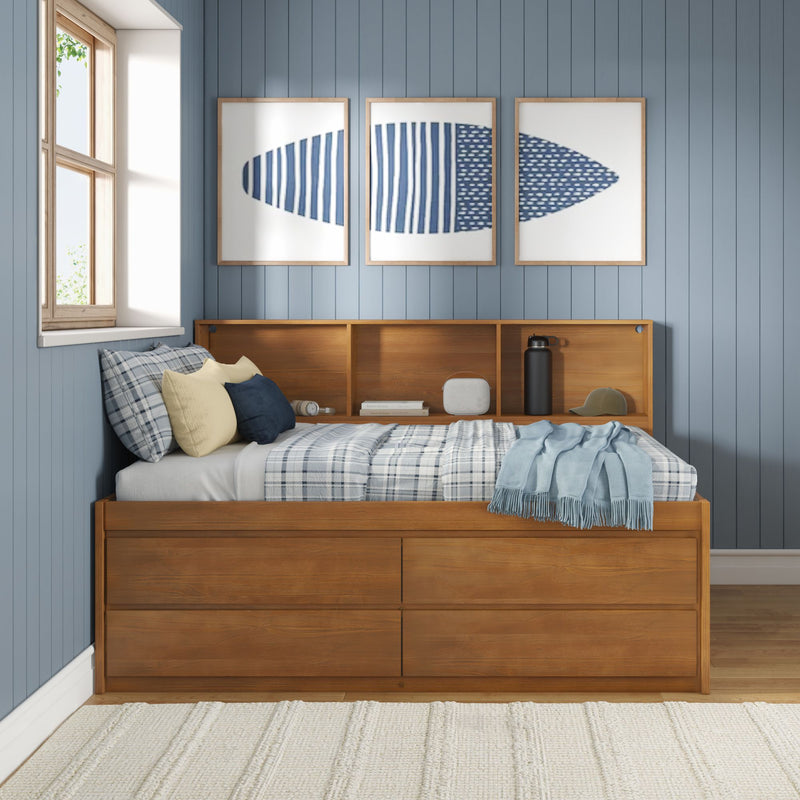 Jack Full Captain’s Bed With Bookcase