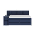 Jack Full Captain’s Bed With Bookcase & Desk