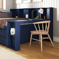 Jack Full Captain’s Bed With Bookcase & Desk