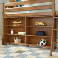Twin Low Loft Bed With Bookcases