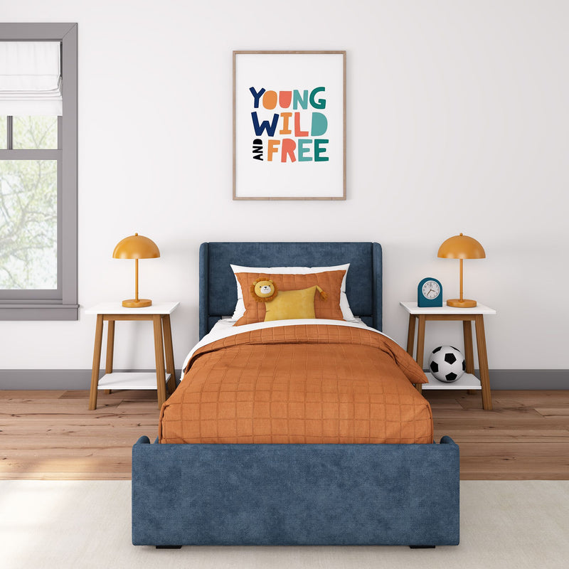 Nicholas Upholstered Twin Bed