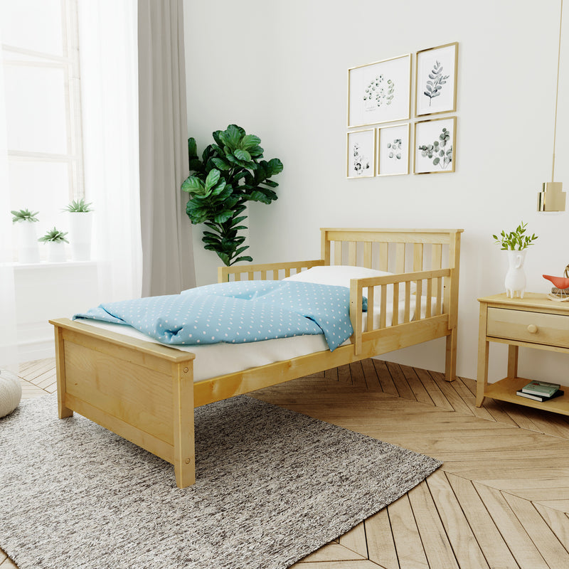 Twin Bed with Guard Rails