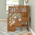 Twin Low Loft Bed With Stairs