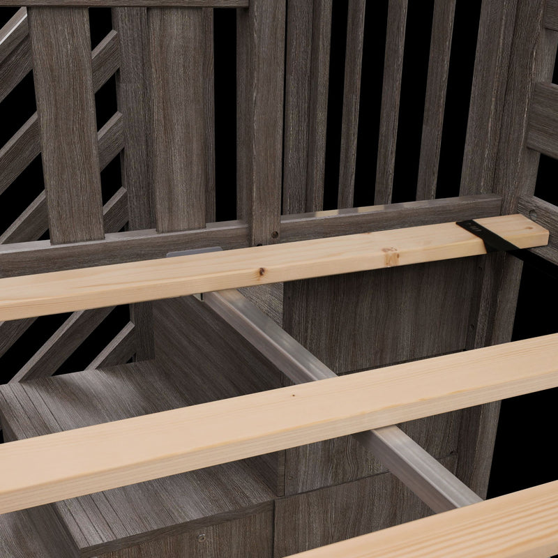 Twin Low Loft Bed With Stairs