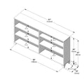 Classic 6-Shelf Bookcase