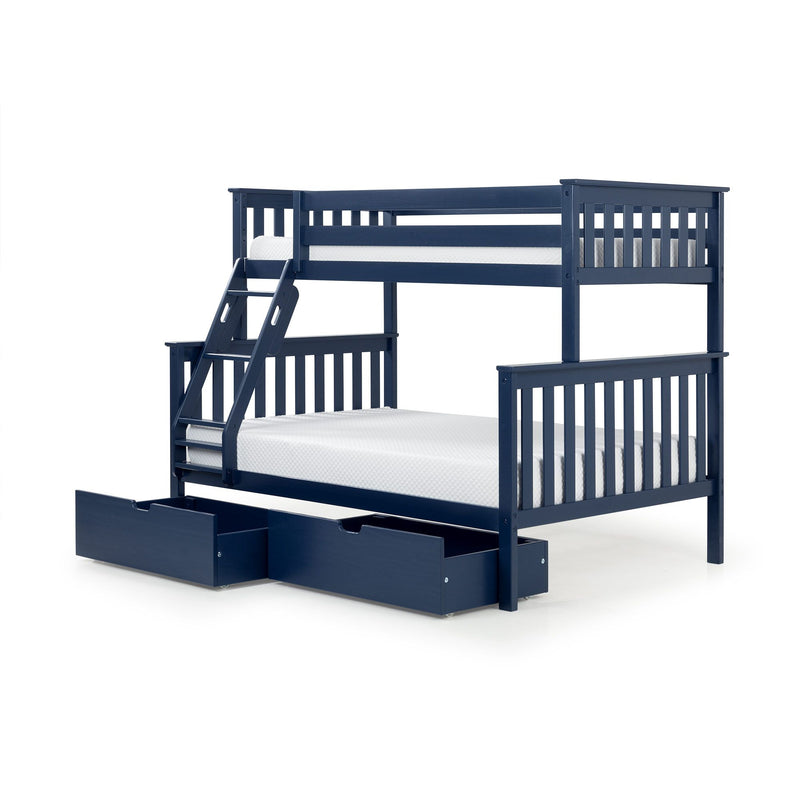 Twin Over Full Bunk Bed With Storage Drawers