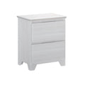 Modern Farmhouse 2-Drawer Nightstand