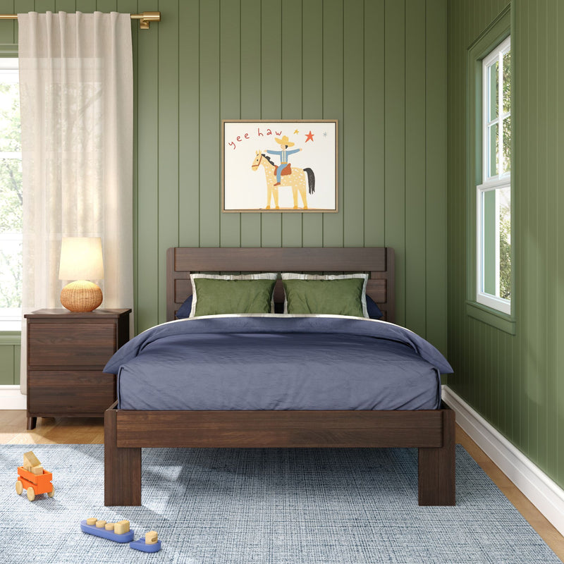 Modern Farmhouse Full Plank Bed