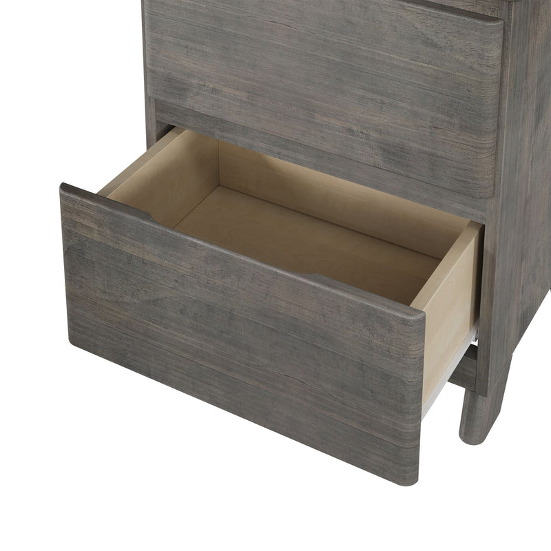 Modern Farmhouse 2-Drawer Nightstand (Set of 2)