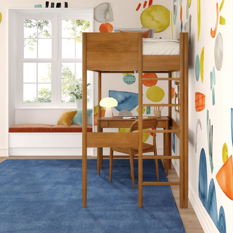 Hudson Twin Loft Bed With Desk