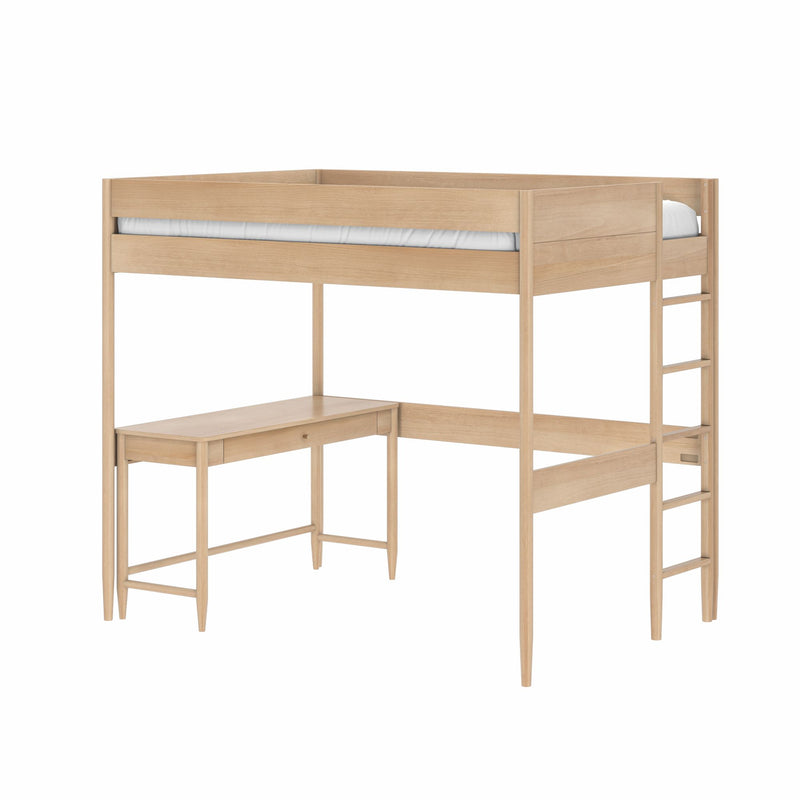 Hudson Full Loft Bed With Desk