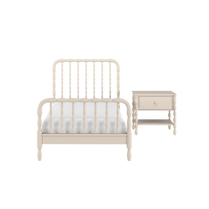 Jenny Twin Bed With Nightstand