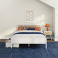 Scandinavian Queen Bed with Underbed Storage Drawers
