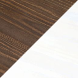 Walnut and White